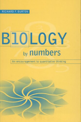 Biology by Numbers: An Encouragement to Quantitative Thinking