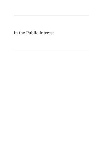 In the Public Interest: Medical Licensing and the Disciplinary Process
