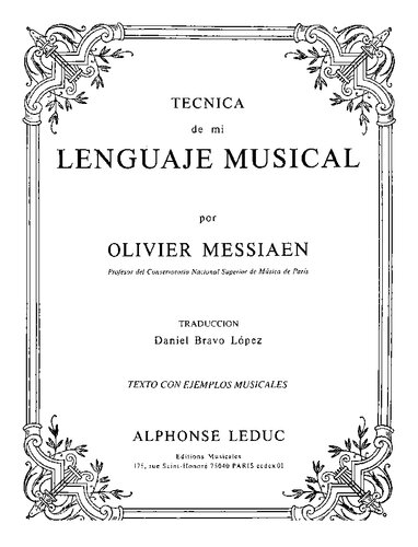 Técnica de mi lenguaje musical