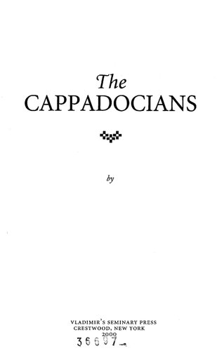 The Cappadocians