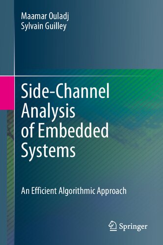 Side-Channel Analysis of Embedded Systems: An Efficient Algorithmic Approach