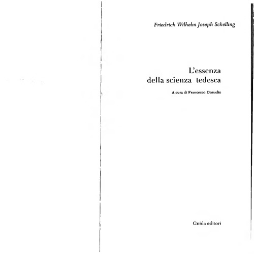 L’essenza della scienza tedesca