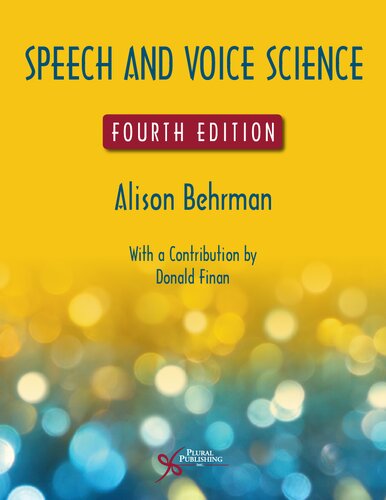 Speech and Voice Science