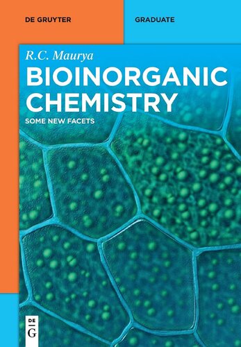 Bioinorganic Chemistry: Physiological Facets (de Gruyter Textbook)