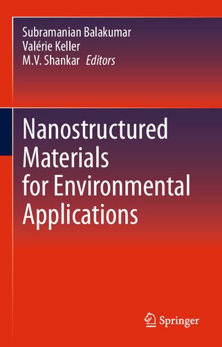 Nanostructured Materials for Environmental Applications