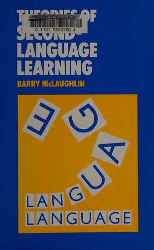 Theories of Second Language Learning