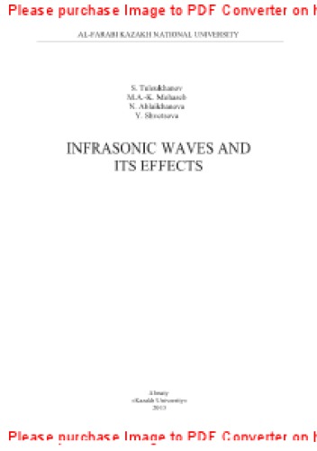 Infrasonic waves and its effects