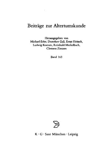 The Narratives of Konon: Text, Translation and Commentary of the Diegeseis