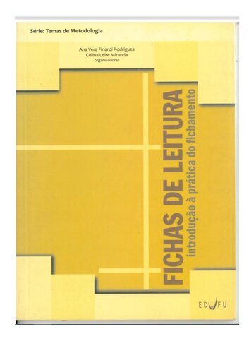 Fichas de Leitura: introdução à prática do fichamento