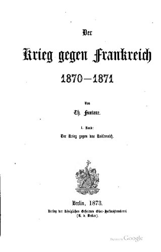 Der Krieg gegen das Kaiserreich