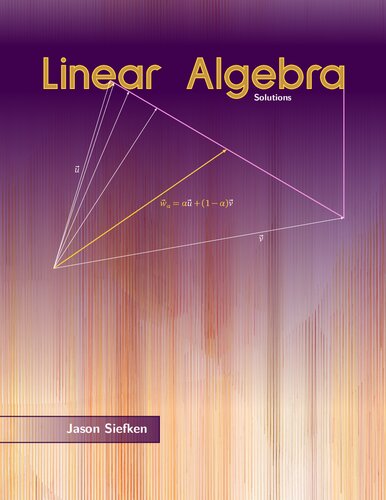 Linear Algebra - MAT223 Solutions
