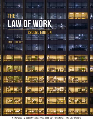 The Law of Work