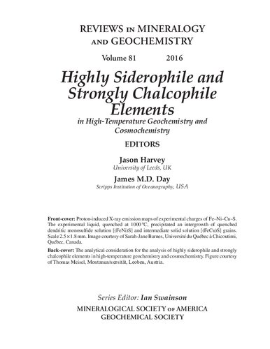 Highly Siderophile and Strongly Chalcophile Elements