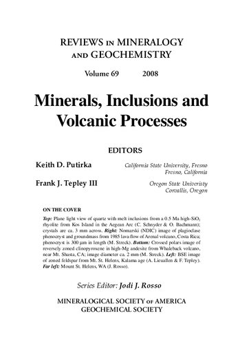 Minerals, Inclusions, and Volcanic Processes