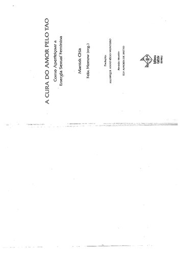 A Cura do Amor pelo Tao