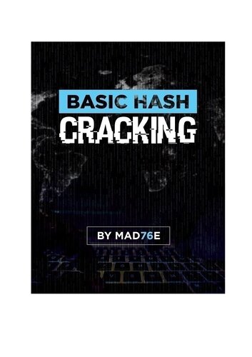 Basic Hash Cracking