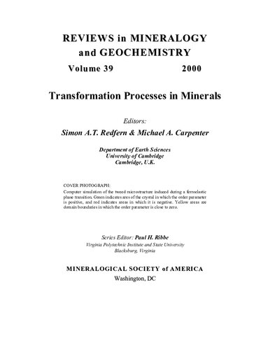Transformation Processes in Minerals