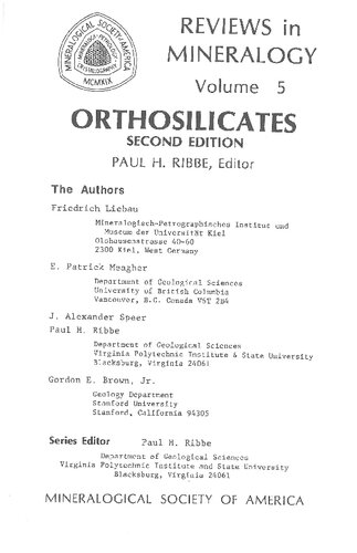 Orthosilicates