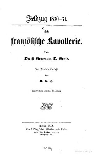 Die französische Kavallerie