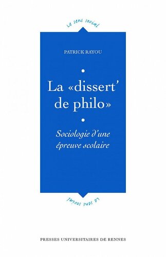 La «dissert' de philo»
