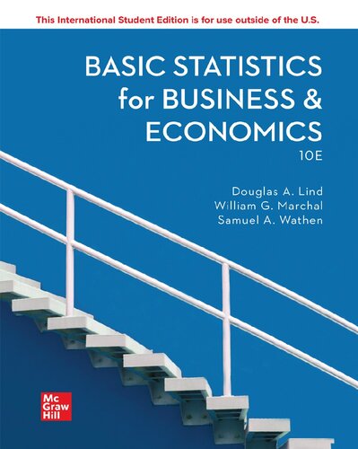 Basic Statistics in Business and Economics (ISE HED IRWIN STATISTICS)