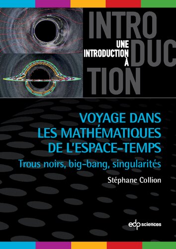 Voyage dans les mathématiques de l'espace-temps: Trous noirs, big-bang, singularités