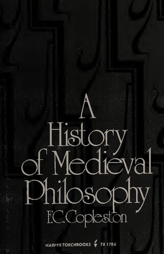 A History Of Medieval Philosophy