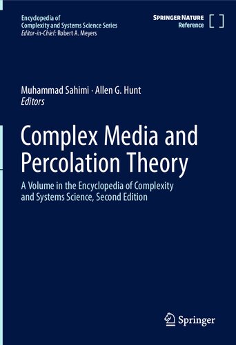 COMPLEX MEDIA AND PERCOLATION THEORY.