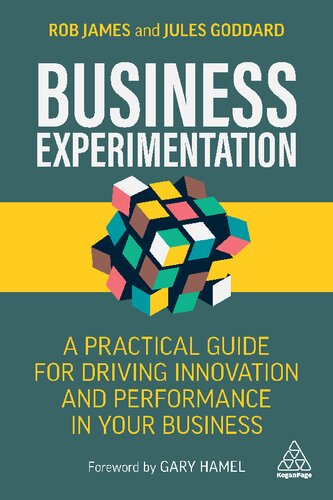 Business Experimentation: A Practical Guide for Driving Innovation and Performance in Your Business