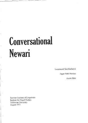 Conversational Newari