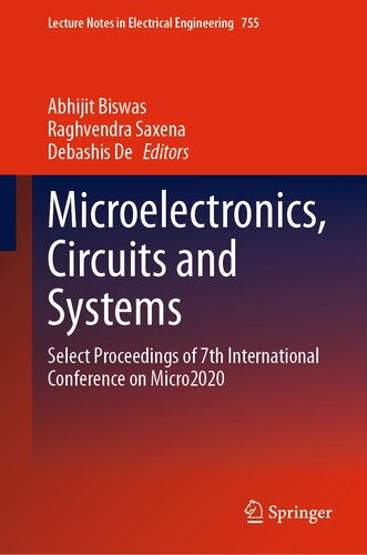 Microelectronics, Circuits and Systems: Select Proceedings of 7th International Conference on Micro2020