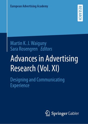 Advances in Advertising Research (Vol. XI): Designing and Communicating Experience