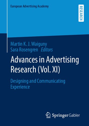 Advances in Advertising Research (Vol. XI): Designing and Communicating Experience