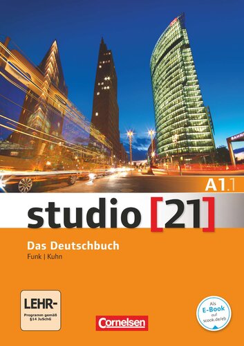 studio [21] A1.1: Kursbuch (German Edition)