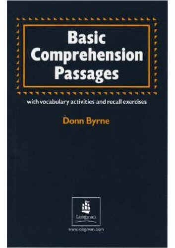 Basic Comprehension Passages (Properly Cut and Bookmarked)