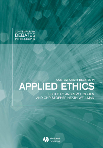 Contemporary Debates in Applied Ethics ()