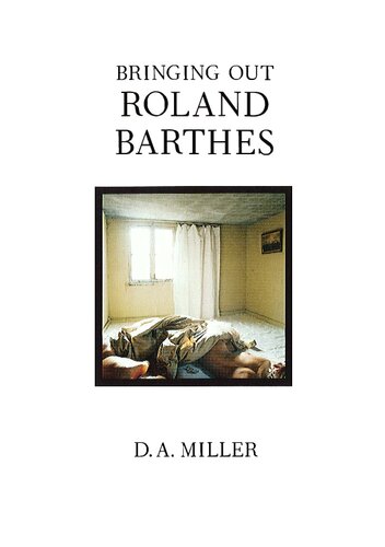 Bringing out Roland Barthes