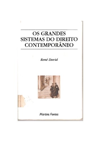 Os Grandes sistemas do direito contemporâneo