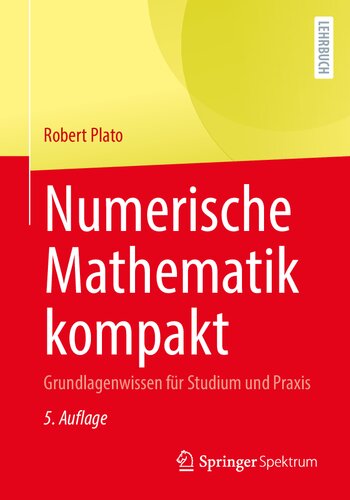 Numerische Mathematik kompakt
