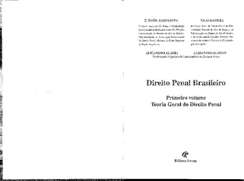 Direito Penal Brasileiro I