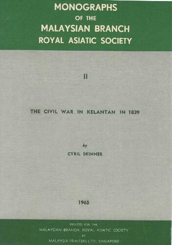 Civil War in Kelantan in 1839