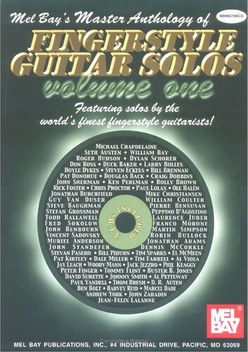 Master Anthology of Fingerstyle Guitar Solos: Featuring Solos by the World's Finest Fingerstyle Guitarists! Vol. 1