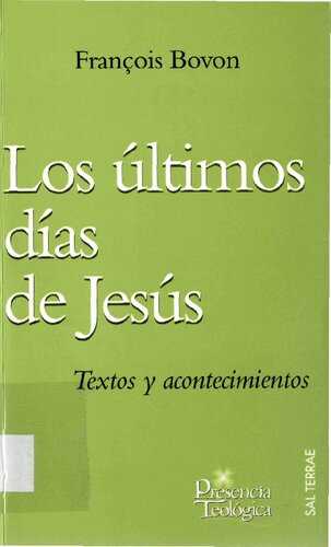 Los ultimos dias de Jesus