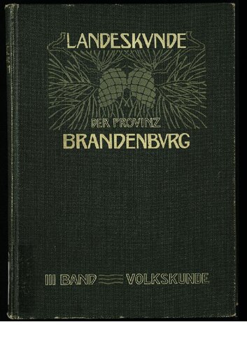 Die Volkskunde