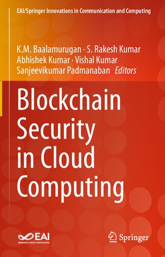 Blockchain Security in Cloud Computing (EAI/Springer Innovations in Communication and Computing)
