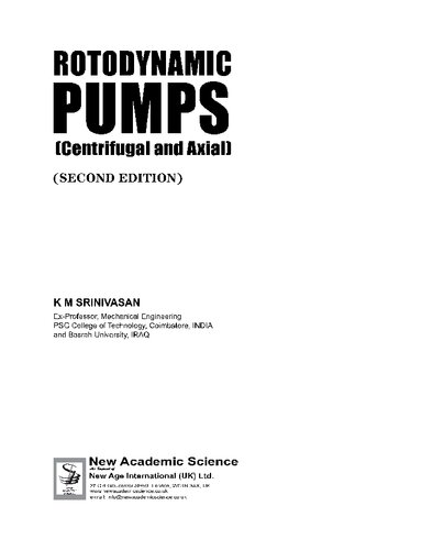 Rotodynamic Pumps