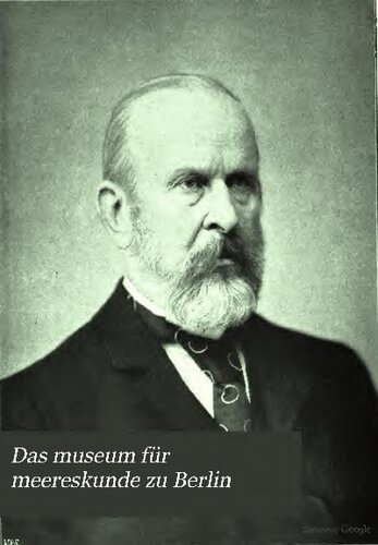 Das Museum für Meereskunde zu Berlin