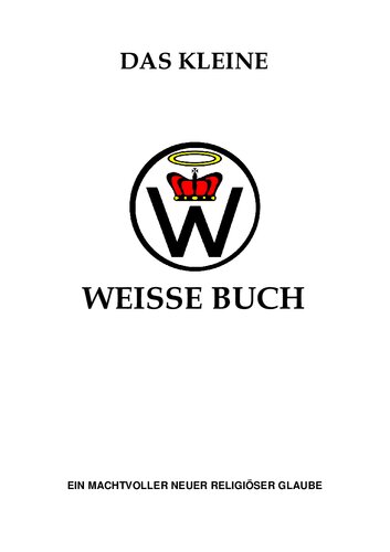 Ben Klassen & Victor Wolf - Kleines Weisses Buch