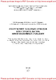 Сооружение боковых стволов при строительстве многозабойных скважин. Учебное пособие