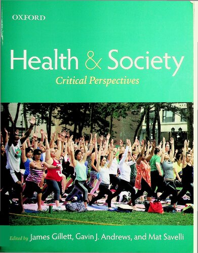 Health and Society: Critical Perspectives